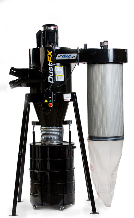 DustFX 5HP Hepa Auto-Clean Cyclone Dust Collector