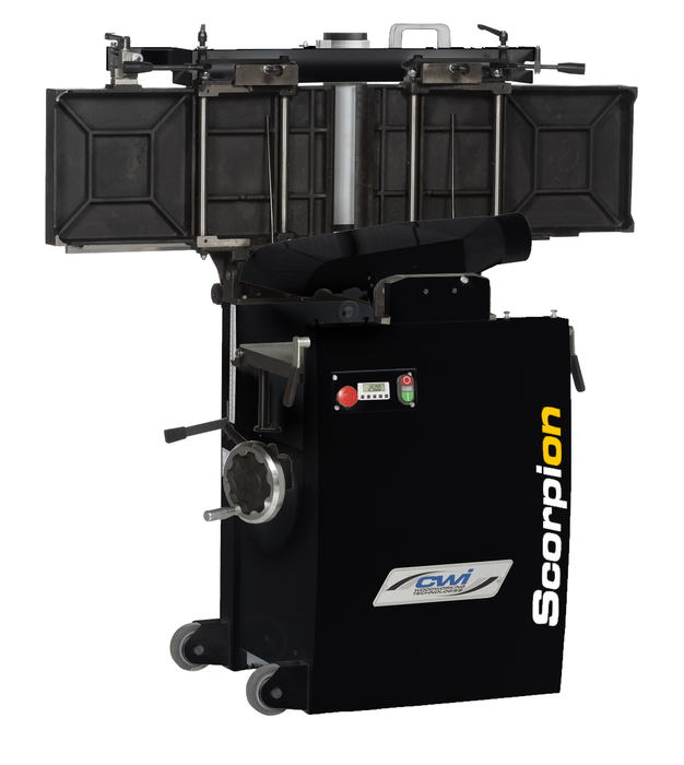 Scorpion 12" 3 HP Helical Jointer/Planer Combination Machine