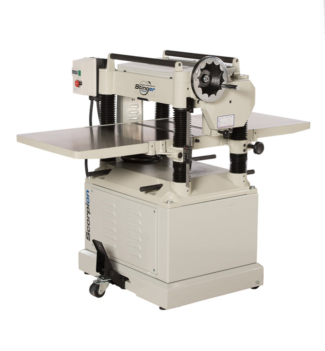 Scorpion 20" 5 HP Helical Thickness Planer