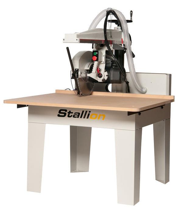 Stallion 16" Radial Arm Saw - 3 HP 220 V Single Phase