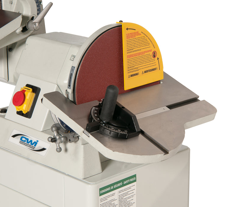 Sandx 6" x 12" Deluxe Belt/Disc Sander w/Dust Collection