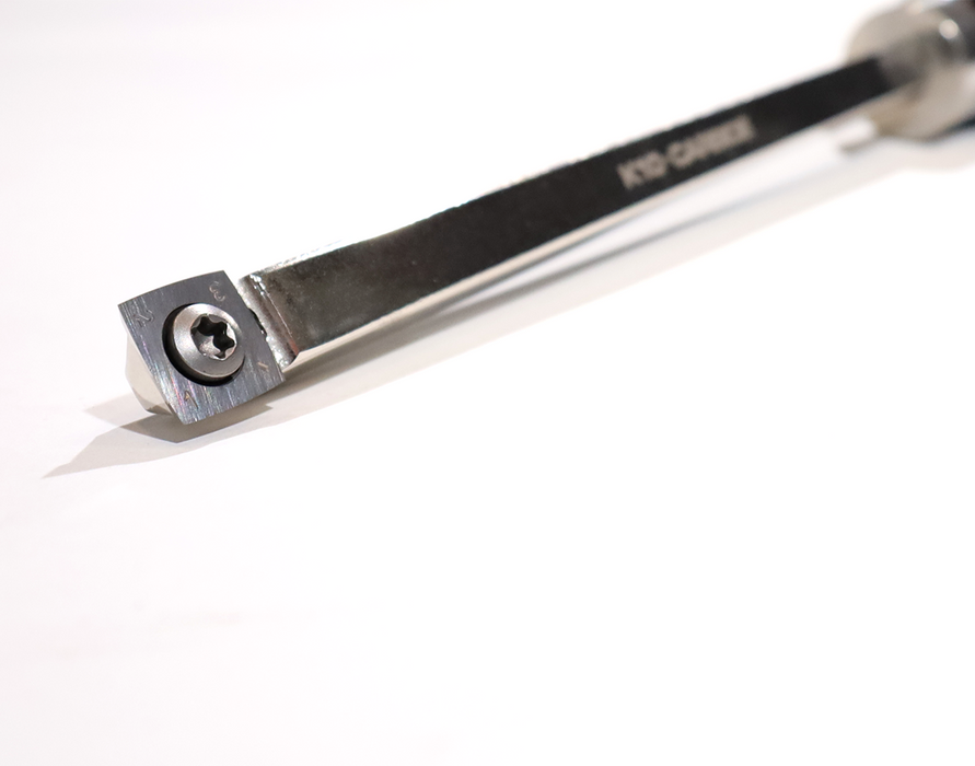 Rivolver 4 Piece Carbide Turning Tool Set w/15" Handle