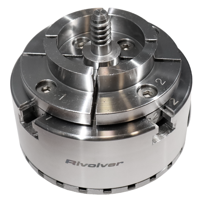 Rivolver 3.75" 4-Jaw Lathe Chuck & Jaw Set