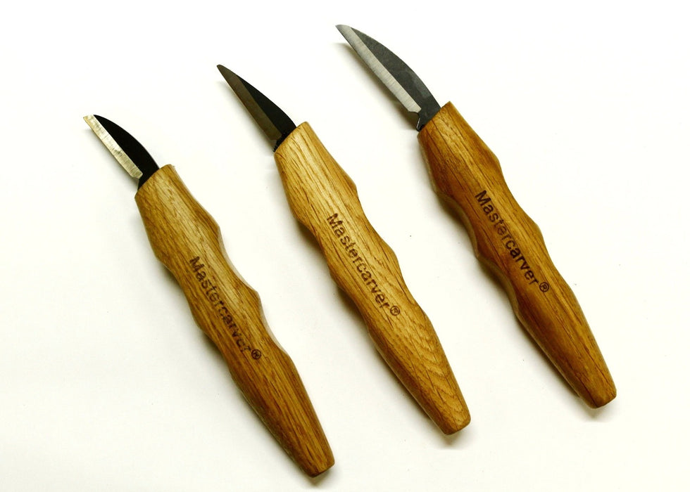 Mastercarver 3 piece Carving Knife Set