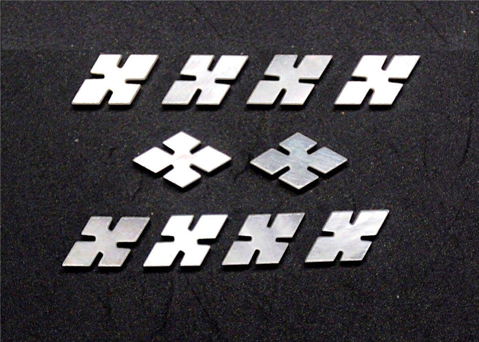 Mother of Pearl 9.5mm Diamond Position Marker (10 pack)