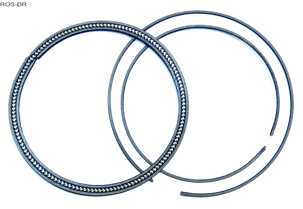 Rosette for Acoustic Dreadnought Guitars - 3 piece Herringbone