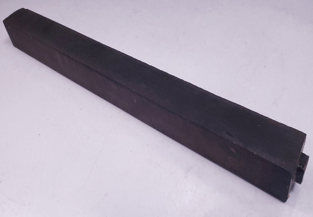 Indian Ebony Spindle, 1.5" x 18" long