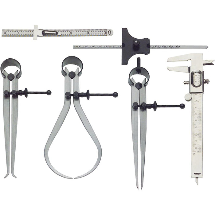 Steelex M1090 6 Piece Measuring Set